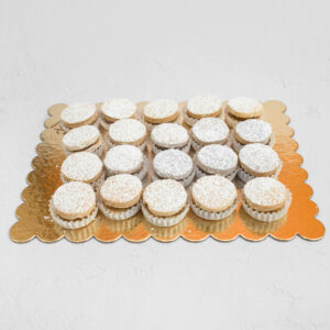 Caja mini alfajores clasicos (dulce de leche)