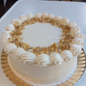 Tarta de zanahoria (vegana)