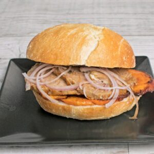 Pan con asado
