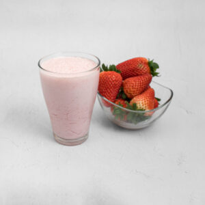 Smothies de fresa y platano